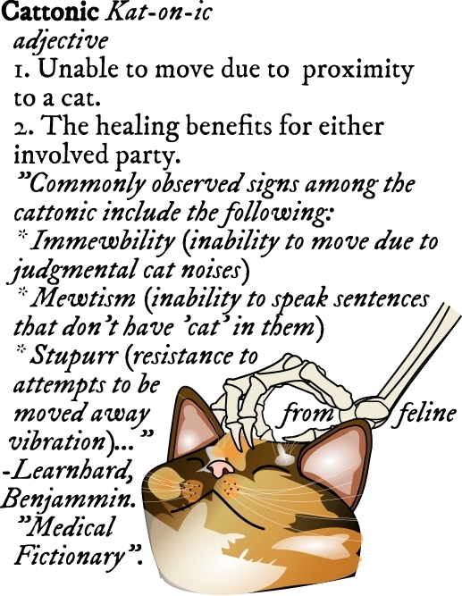 skeletal hand scratching a firepoint Siamese cat head