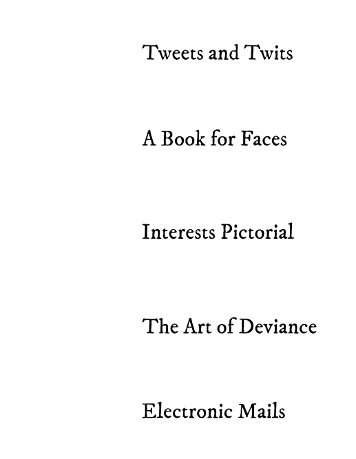 list of contact methods