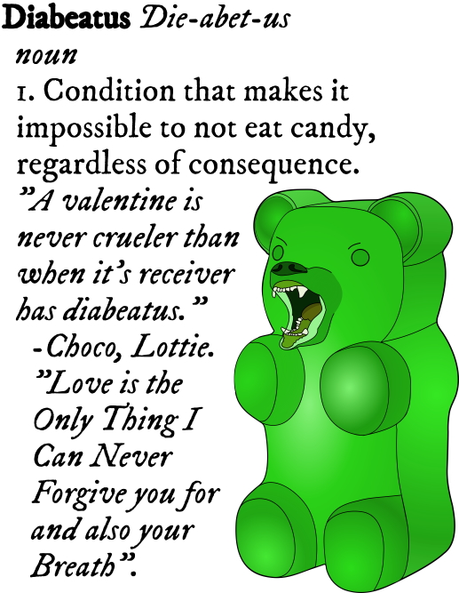 green gummy bear real bear muzzle, roaring