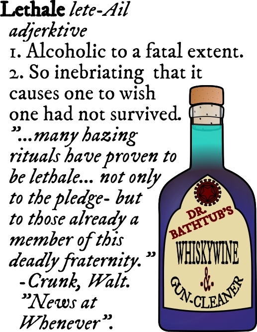 'DR. BATHTUB'S WHISKYWINE -&- GUN-CLEANER' with cork, wax seal