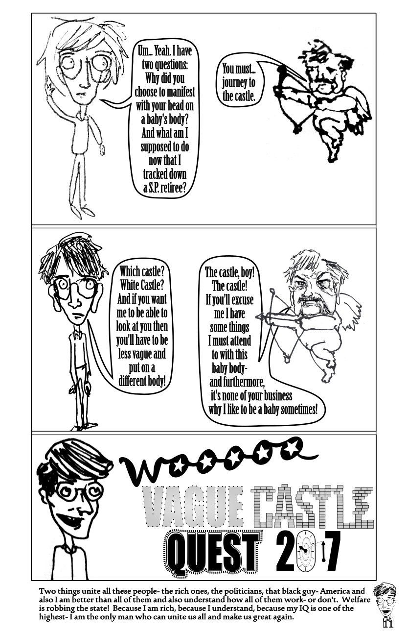 cupid Alfred and Vague Castle Quest