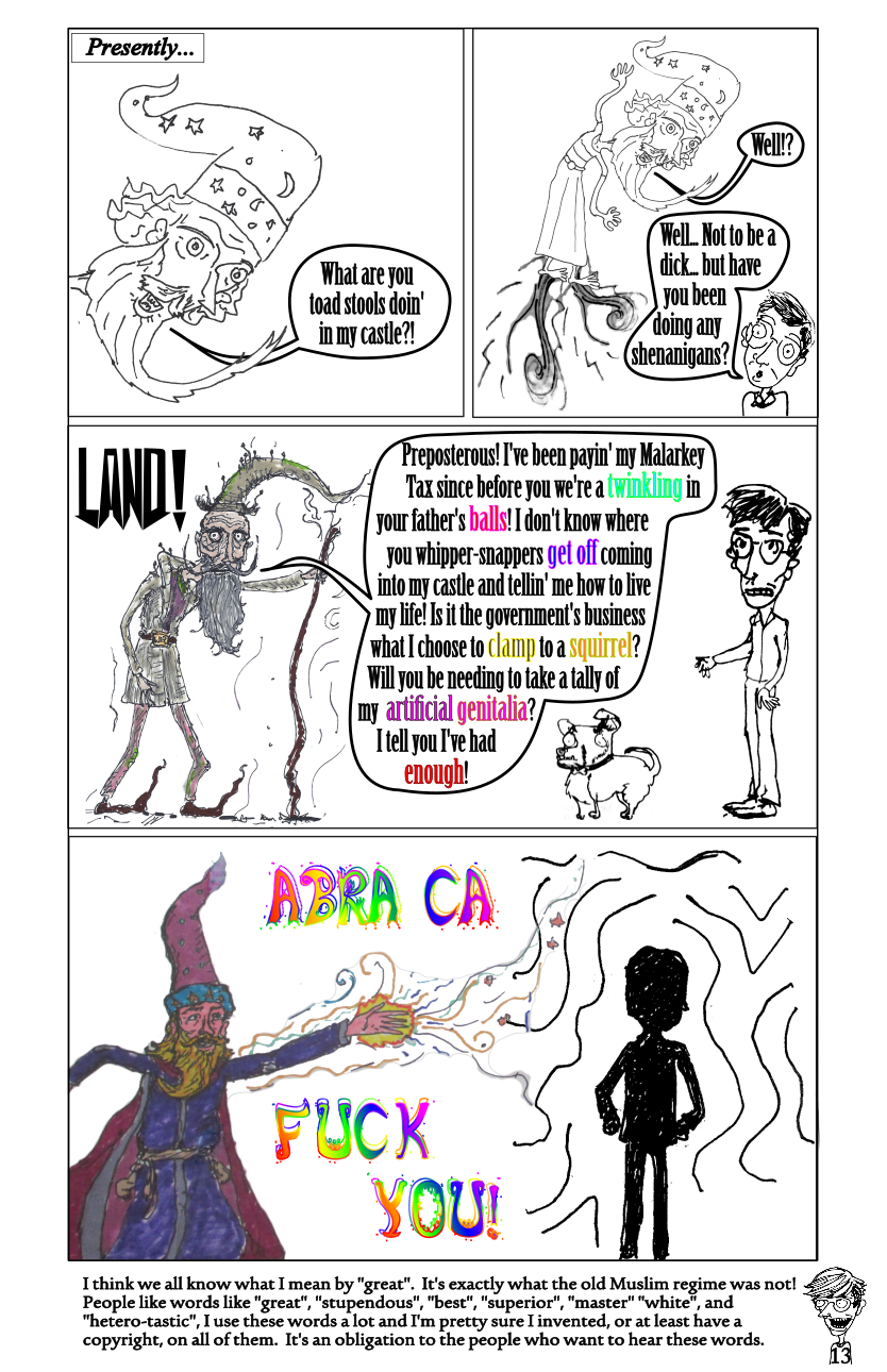 wizard curse magic color