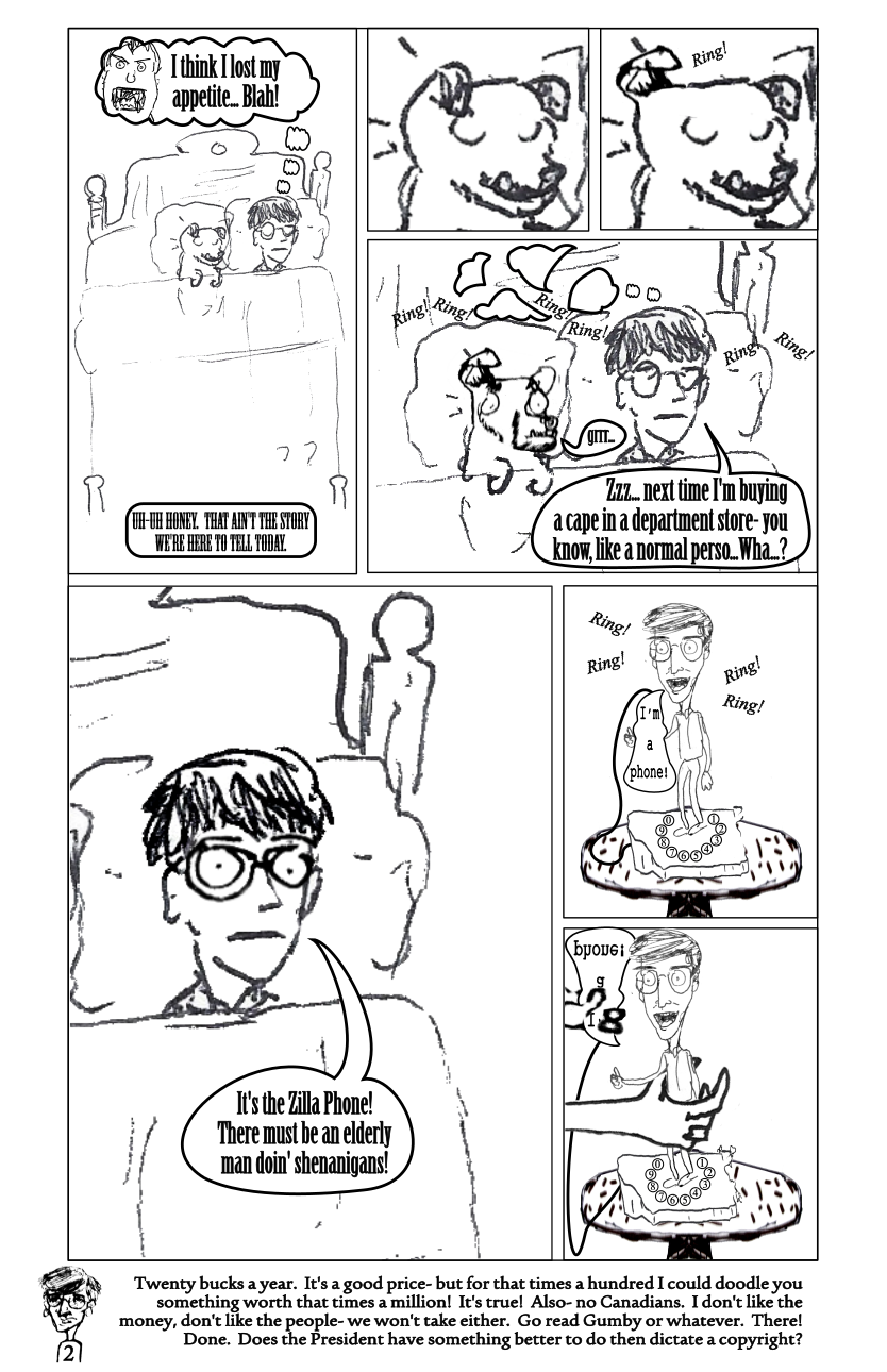 Zilla and Biznus wake from a dream of Dracula